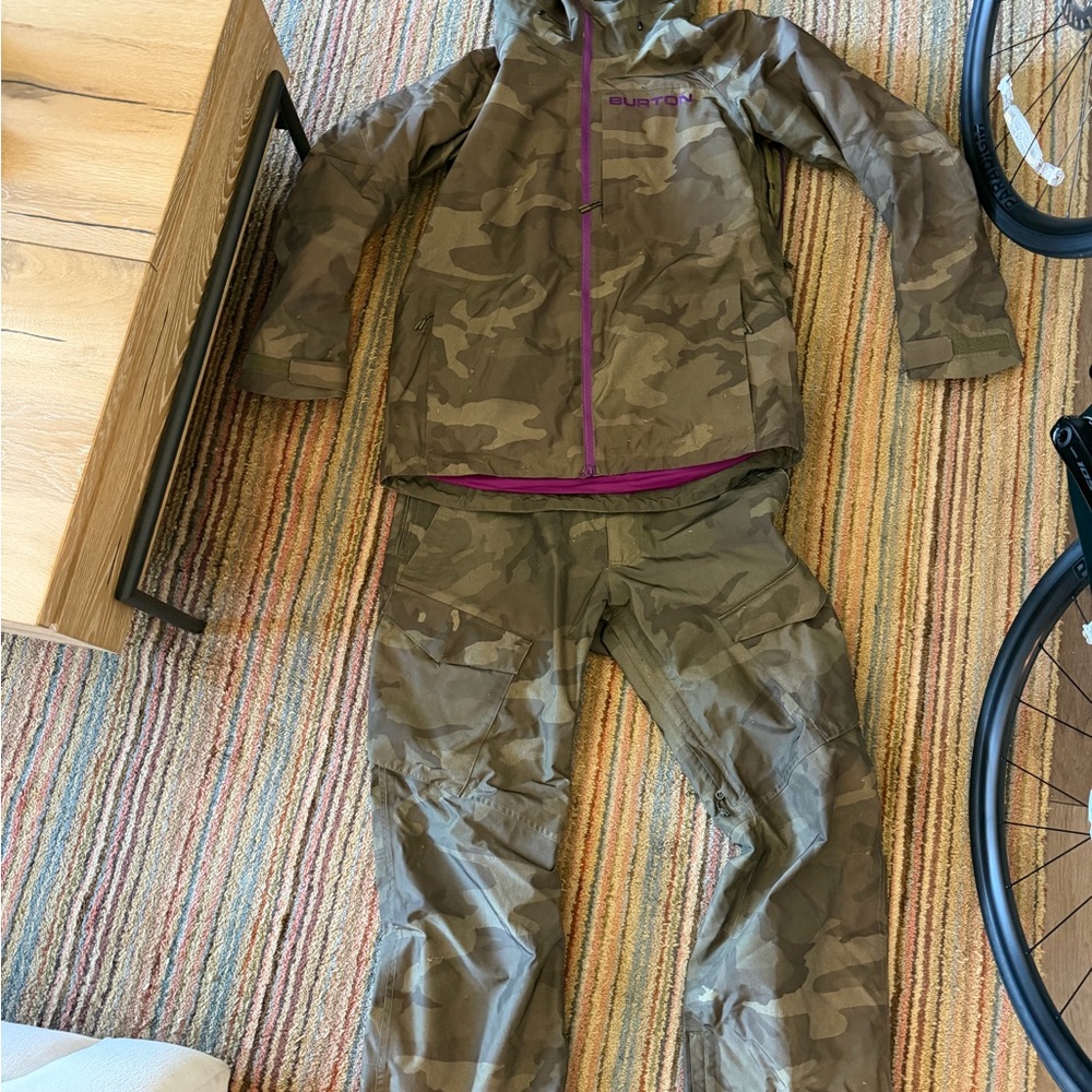 Burton coat and bibs